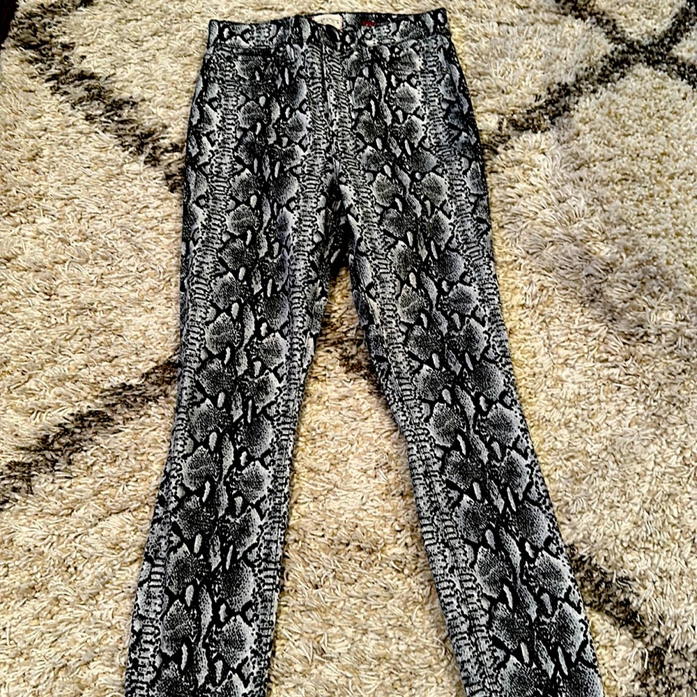 Coated jeans